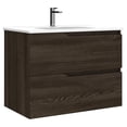 thumbnail image 1 of Ws Bath Collections Menta C80.100 WE Menta 32" Wall Mounted Single Basin Vanity Set -, 1 of 4