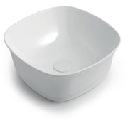 Ws Bath Collections Mood ID 42.42 WG Mood 16-7/8" Square Ceramic Vessel Bathroom Sink -