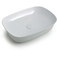 thumbnail image 1 of Ws Bath Collections Mood ID 60.43 WG Mood 23-5/8" Rectangular Ceramic Vessel Bathroom Sink, 1 of 4