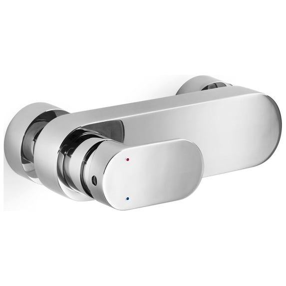 Ws Bath Collections Muci 54244 Muci Shower Valve Trim Only - Chrome