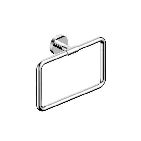 Ws Bath Collections Norm Wsbc 268609 Norm Wsbc 8-3/16" Wall Mounted Towel Ring - Chrome
