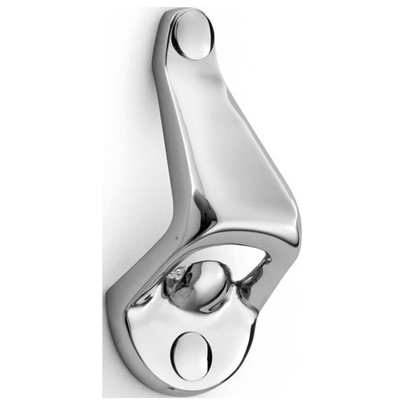 Ws Bath Collections Otel 53296 3.7" Wall Mounted Bottle Opener From The Otel Collection -