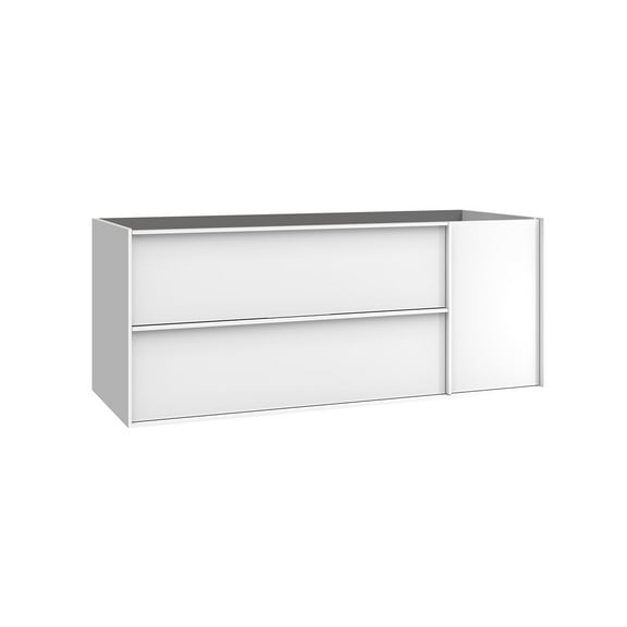 Ws Bath Collections Palma C120.000 Palma 47" Double Wall Mounted Vanity Cabinet Only -