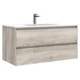 thumbnail image 1 of Ws Bath Collections Perla C100.100 GP Perla 40" Wall Mounted Single Basin Vanity Set -, 1 of 7