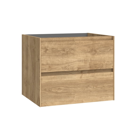 Ws Bath Collections Perla C60.000 Perla 24" Single Wall Mounted Vanity Cabinet Only - Wood