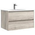 thumbnail image 1 of Ws Bath Collections Perla C80.100 GP Perla 32" Wall Mounted Single Basin Vanity Set -, 1 of 7