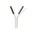 thumbnail image 1 of Ws Bath Collections Posa 5132.17 Posa Double Robe Hook - Grey, 1 of 2