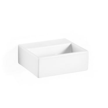 Ws Bath Collections Quarelo 53706.00 Quarelo 13" Ceramic Vessel Or Wall Mounted Bathroom