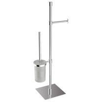 Ws Bath Collections Ranpin 51193 Ranpin 26" Towel Stand - Chrome