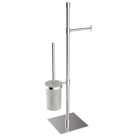 Ws Bath Collections Ranpin 51193 Ranpin 26" Towel Stand - Chrome