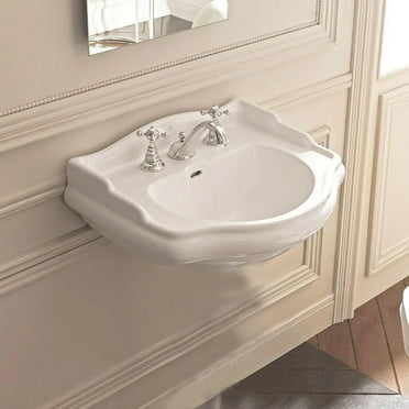 Ws Bath Collections Retro 1045.03-8 Retro 21-11/16" Specialty Ceramic Wall Mounted