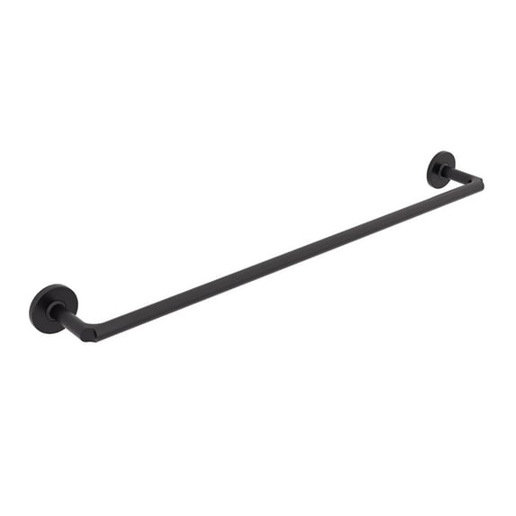Ws Bath Collections Sbeca 61110 Sbeca 25-13/16" Towel Bar - Black