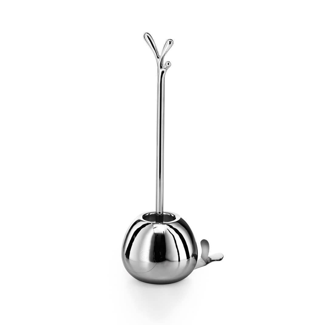 Amzocina Cherry Shape Toilet Brushes With Holder Bowl Long