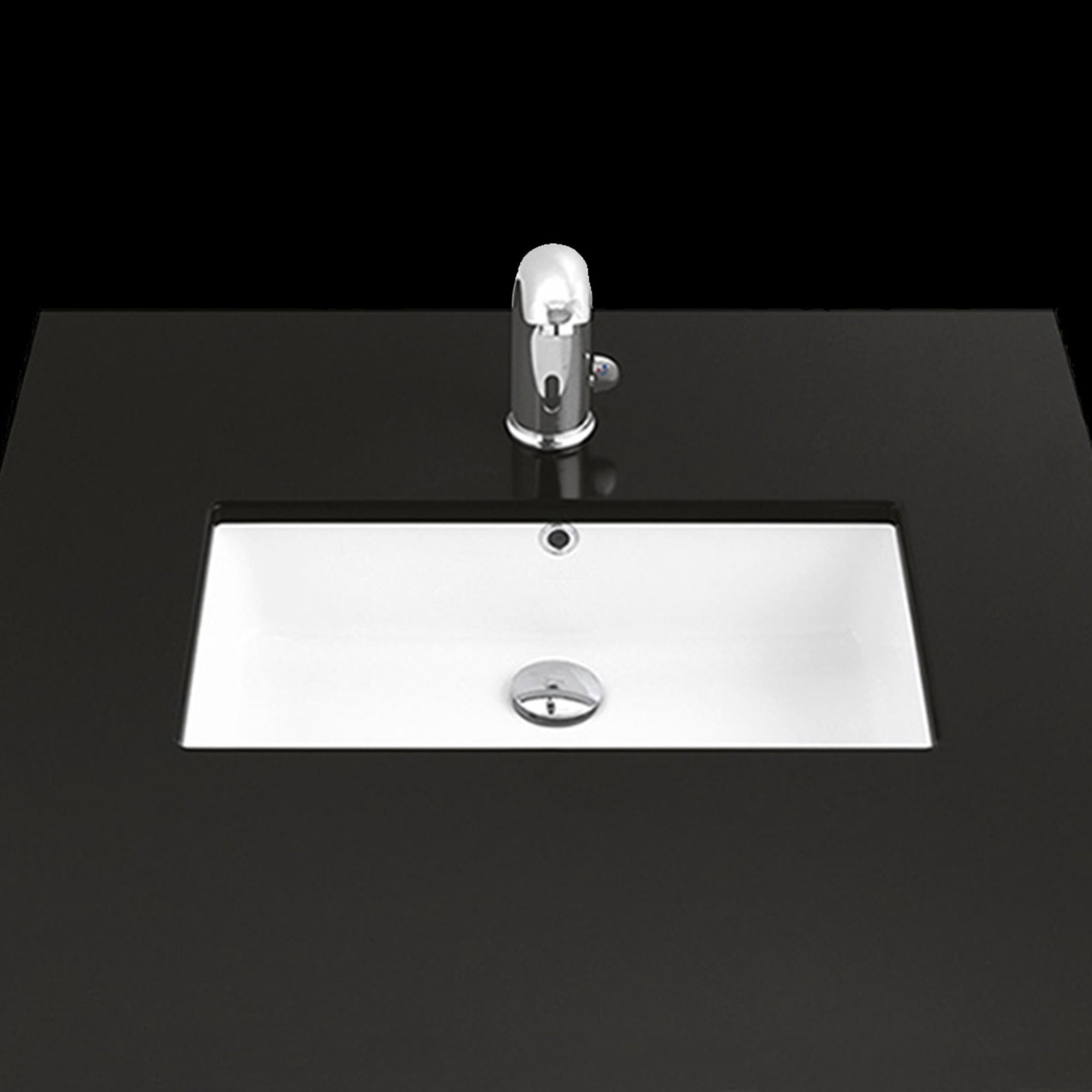 Ws Bath Collections Under TP 738 Under 21-7/8" Rectangle Ceramic Undermount Bathroom Sink