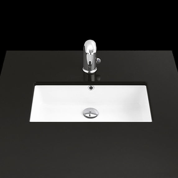 Ws Bath Collections Under TP 738 Under 21-7/8" Rectangle Ceramic Undermount Bathroom Sink