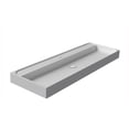 thumbnail image 1 of Ws Bath Collections Unit Plus 140A.01 Unit Plus 55-1/8" Rectangular Ceramic Vessel / Wall, 1 of 1