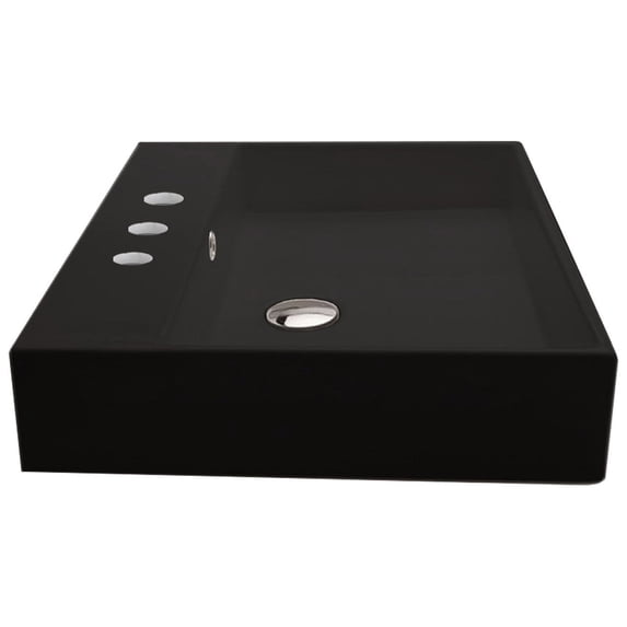Ws Bath Collections Unlimited 46.03 BM Unlimited 18-5/16" Rectangular Ceramic Vessel Or