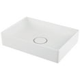 thumbnail image 1 of Ws Bath Collections Vision 6050 WM Vision 19-11/16" Rectangular Ceramic Vessel Bathroom, 1 of 1