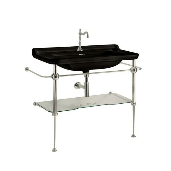 Ws Bath Collections Waldorf 4141K4.01+9197K1 Waldorf 31-1/2" Rectangular Ceramic Console