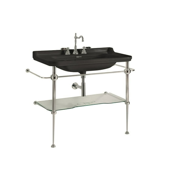 Ws Bath Collections Waldorf 4141K4.03+9197K1 Waldorf 31-1/2" Rectangular Ceramic Console