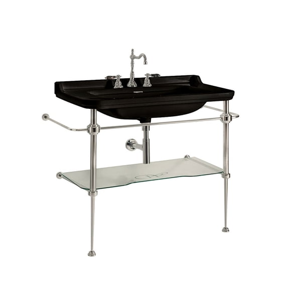 Ws Bath Collections Waldorf 4142K4.03+9196K1 Waldorf 39-3/8" Rectangular Ceramic Console
