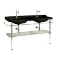 thumbnail image 1 of Ws Bath Collections Waldorf 4143K4.01+9195K1 Waldorf 59-1/8" Rectangular Ceramic Console, 1 of 1