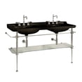 thumbnail image 1 of Ws Bath Collections Waldorf 4143K4.03+9195K1 Waldorf 59-1/8" Rectangular Ceramic Console, 1 of 1
