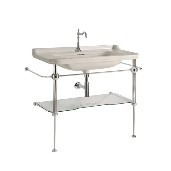 Ws Bath Collections Waldorf 4144K1.01+9203K1 Waldorf 47-3/16" Rectangular Brass And
