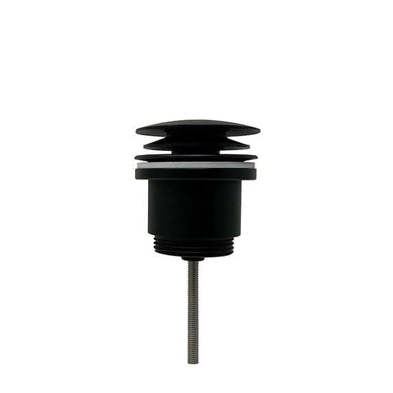 Ws Bath Collections WSBC 00076.22 Wsbc Fittings 1-3/8" Pop-Up Drain Assembly - Black