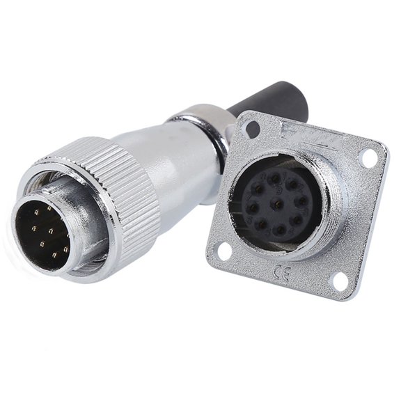 Ws16 Installation Plug 2-10Pin Aviation Panel Plug Socket Male& Female Connector