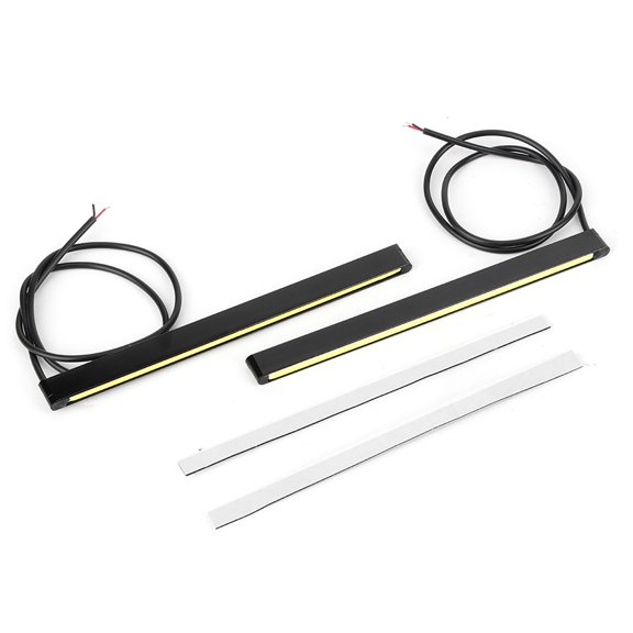 Wscoficey Daytime Running Light Car Waterproof COB Daytime Running Light High Brightness LED DRL Car Modification Lamp