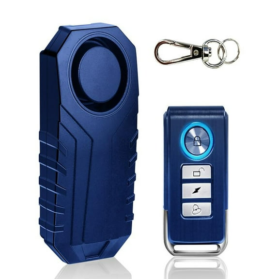 Wsdcam Bike Alarm with Remote Wireless Anti-Theft Vibration Motion Sensor Vehicle Security Alarm System