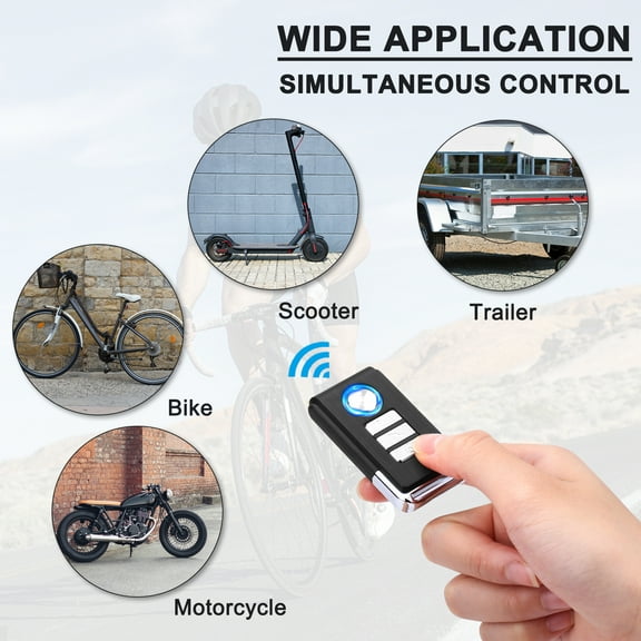 Wsdcam Remote Control for Wireless Bike Alarm Anti-Theft Security System