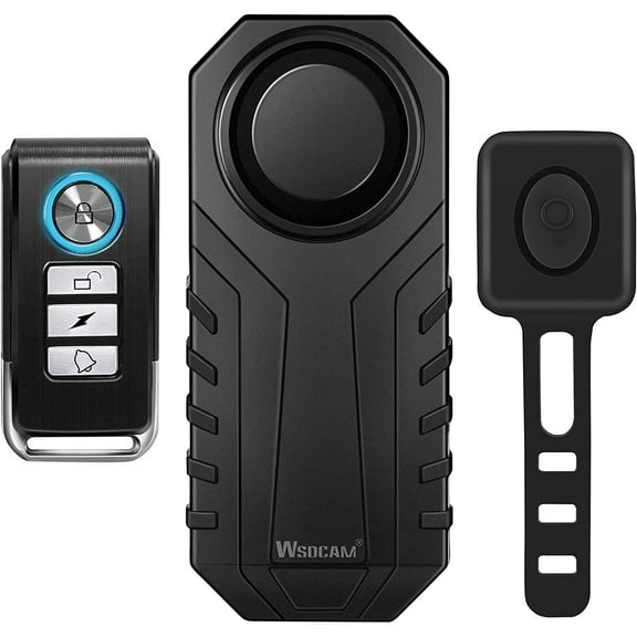 Wsdcam Waterproof Bicycle Alarm and Anti-Theft Horn for Adults, Unisex Bike Accessories