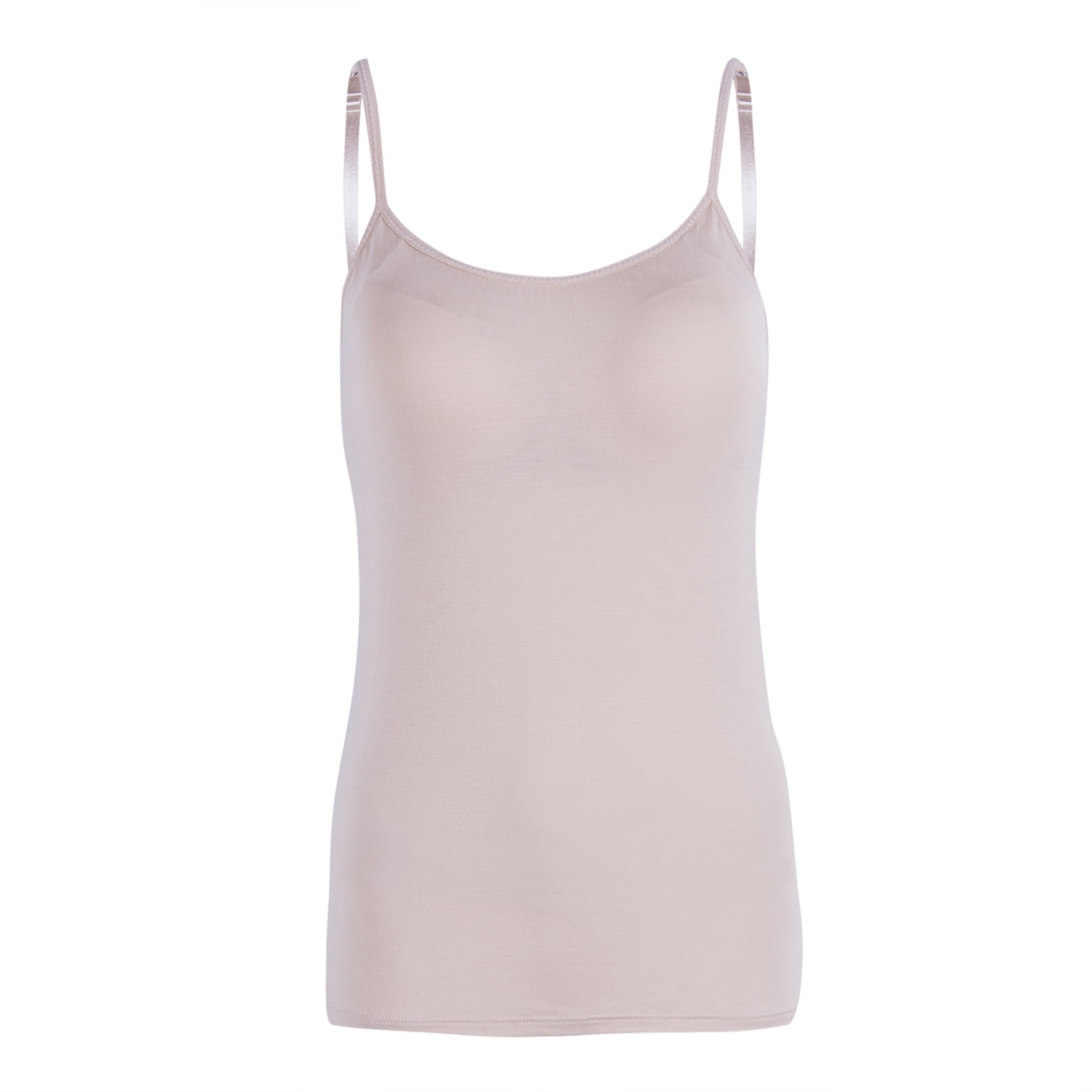 Spdoo Women's V-Neck Camisole, Adjustable Strap Tank Tops with Built in  Shelf Bra Stretch Undershirts