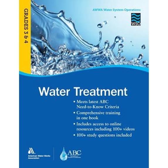 Pre-Owned Water System Operations (WSO) Water Treatment, Grades III & IV, 9781625761255, 1625761252, Paperback,
