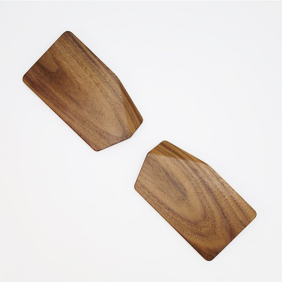 Wspider Split Wooden Wrist Rest for Alice Keyboard Ergonomic Gaming Hand Support Palm Rest Walnut