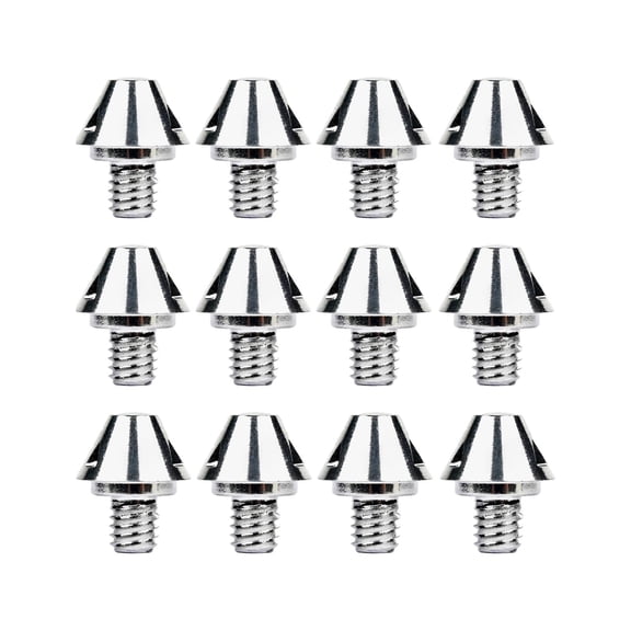 Wswqop 12Pcs Replacement Spikes Soccer Boot Cleats Firm Ground Comfortable Anti Slip M6 8mm