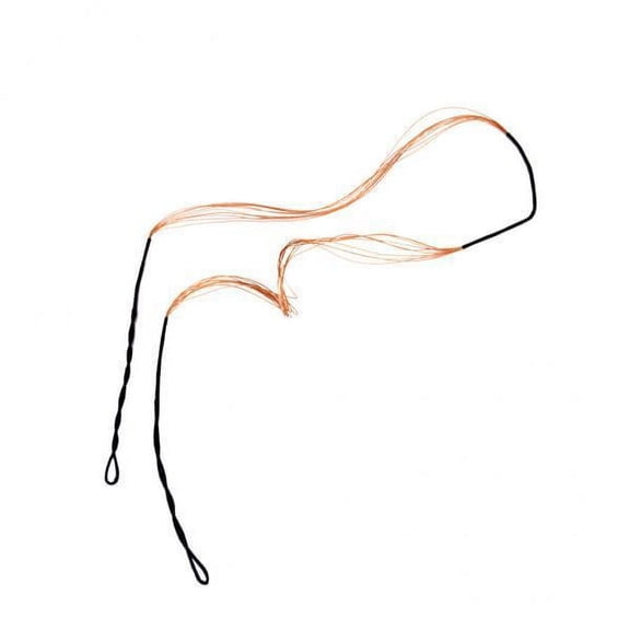 Wswqop 2-3 of Pack 57 Inch 10 Strand Bow String Bowstring for Recurve Long Bow 2 Pcs