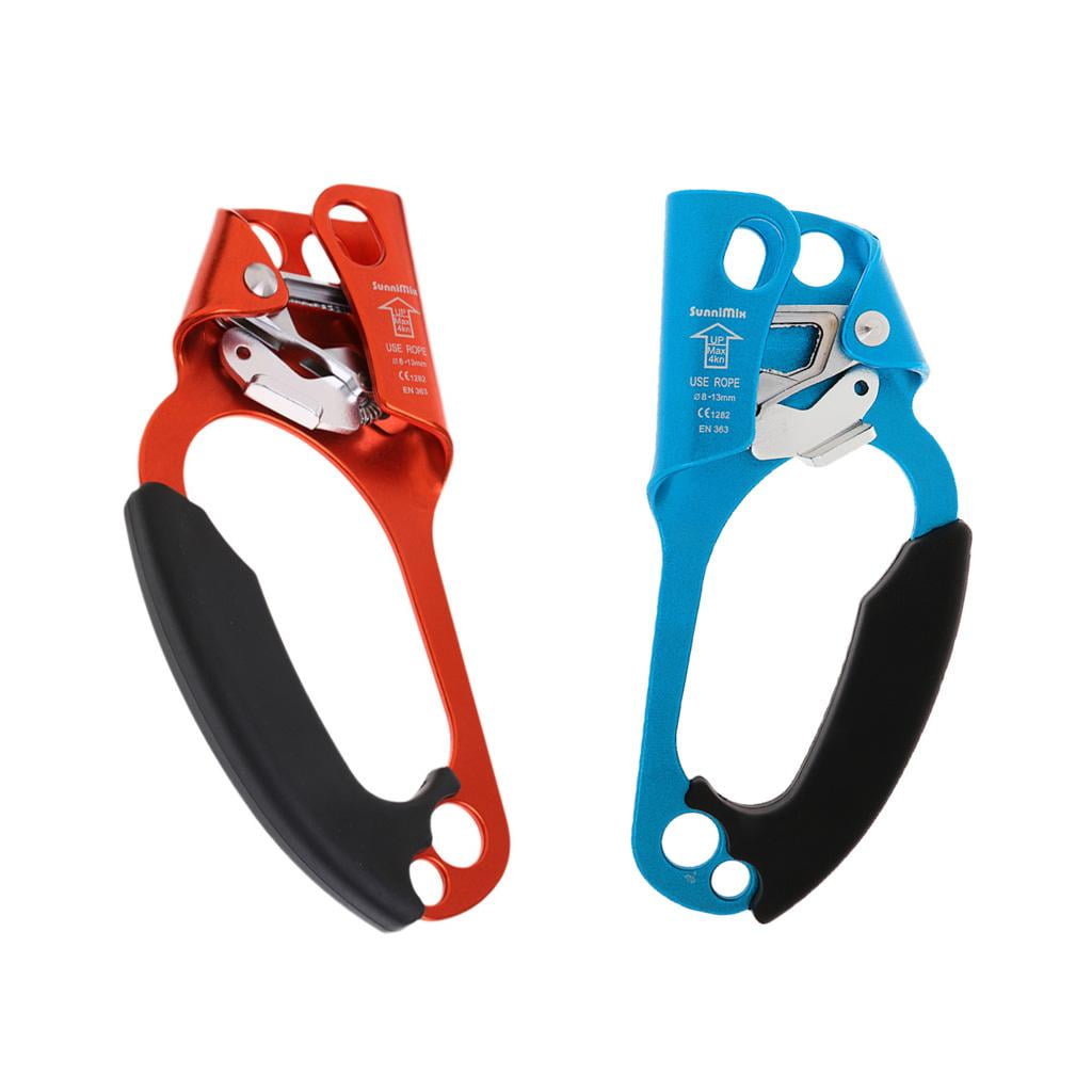 Wswqop 2Pcs Rock Climbing Hand Ascender Right & Left