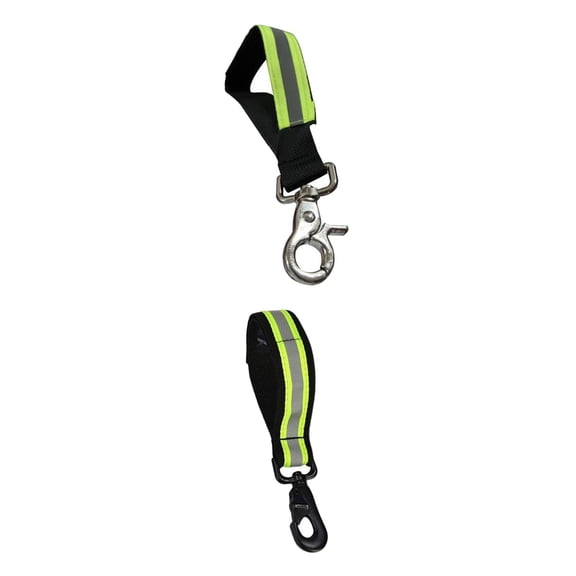 Wswqop 2x Firefighter Glove Strap Fireman Turnout Gear Cold Weather Gloves Accessories