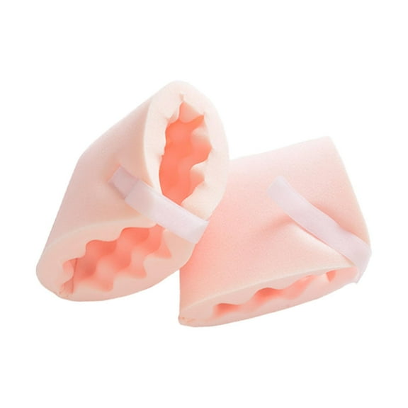 Wswqop 2x Heel Protector Washable Adjustable Soft Breathable Foot Support Pillow for