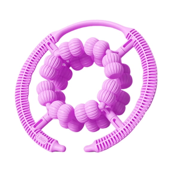 Wswqop 360 Degree Muscle Roller for Pressure Points and Deep Tissue Massage, Indoor Arm Violet