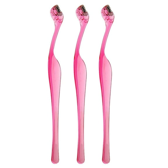 Wswqop 3pcs Mini Eyebrow Trimmer Safe Shaving Razors for Women Makeup Eye Brow Shapings
