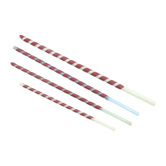 Wswqop 4 Pieces DIY Fishing Rod Building Tools 8/9/10/12mm Repair Component Reamer Tool