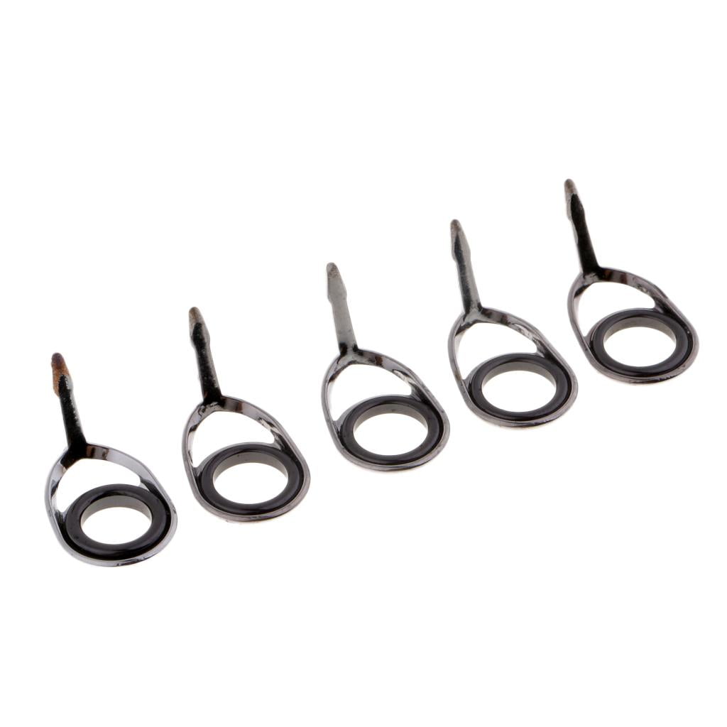 fishing rod eyelets walmart FishTrip Repair Kit Ceramic Guide Rings for Rod Advantage 1 Fishing Rod Eyelets for Repairs