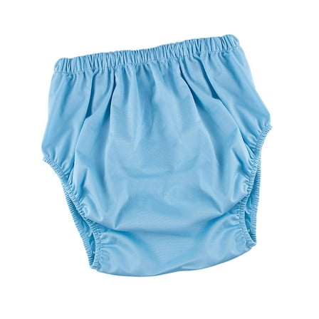 Wswqop Adult Cloth Diaper Waterproof Breathable Reusable Elastic Washable Undewears for Blue XS