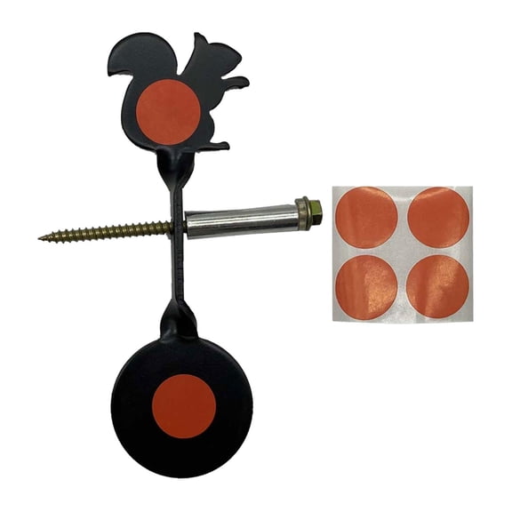 Wswqop Auto Resetting Hunting Target Reusable Entertainment Metal Fittings Wall Mounted B