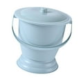 thumbnail image 1 of Wswqop Bedpan Chamber Pot Night Urinal ,Thickened, Portable Toilet Spittoon Urinal with Blue, 1 of 9