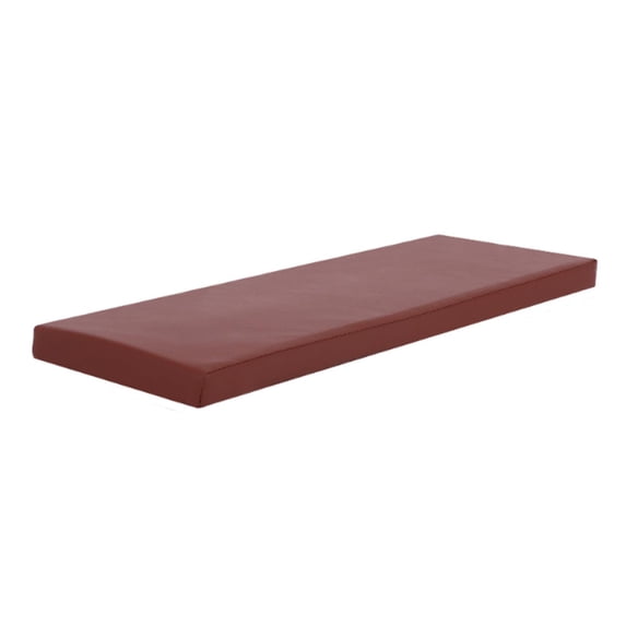 Wswqop Bolster Pillow Body Positioning Pad Sponge PU Leather Lightweight Cushion Square 50cmx15cmx2.5cm